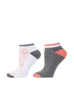 Abstract Floral Socks - 2 Pair Pack