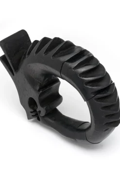 Acacia Wood Spiked Dragon Bracelet
