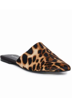 Adore Luxe Leopard Satin Slide