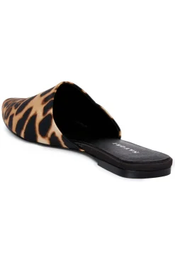 Adore Luxe Leopard Satin Slide