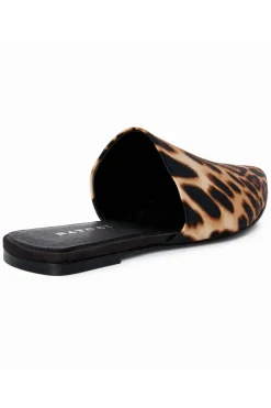 Adore Luxe Leopard Satin Slide