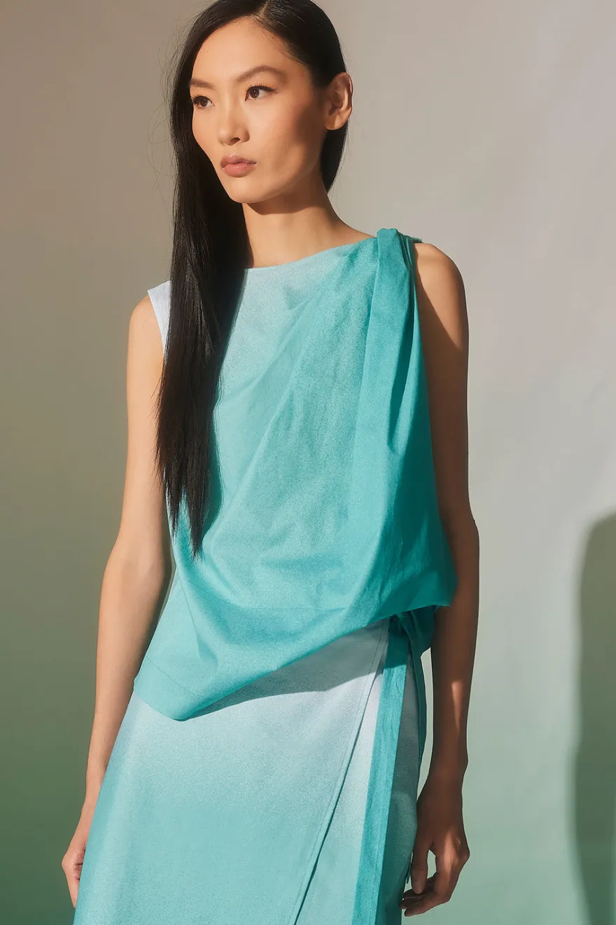 Akari Cotton Origami Top
