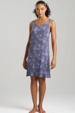 Aria Printed Rib Ease Chemise