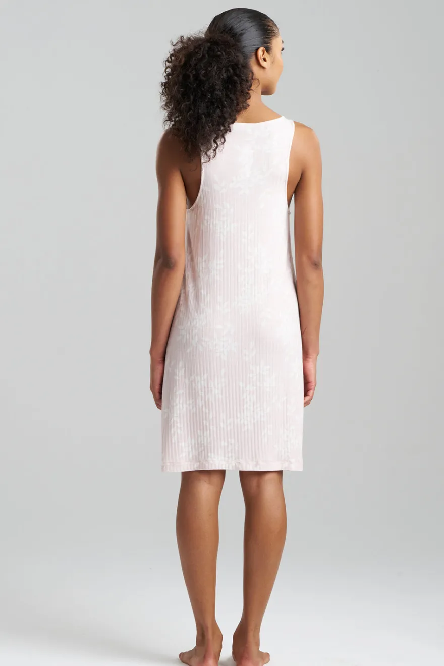 Aria Printed Rib Ease Chemise