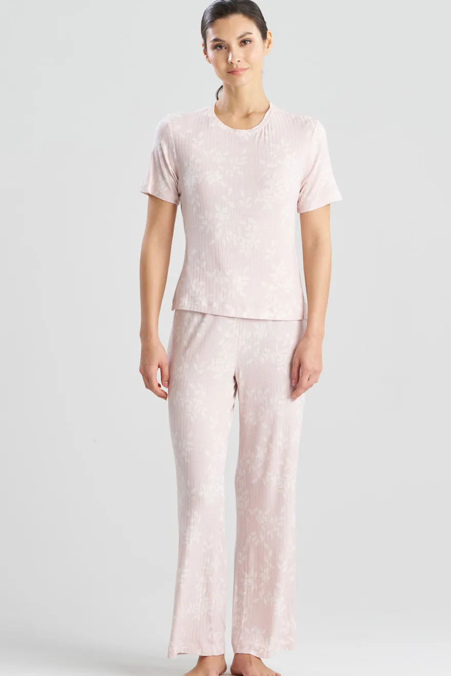 Aria Printed Rib Ease PJ