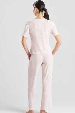Aria Printed Rib Ease PJ