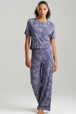 Aria Printed Rib Ease PJ