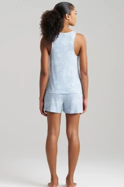 Aria Printed Rib Ease Shorts PJ