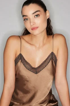 Ashley Icon Lace Slip Dress