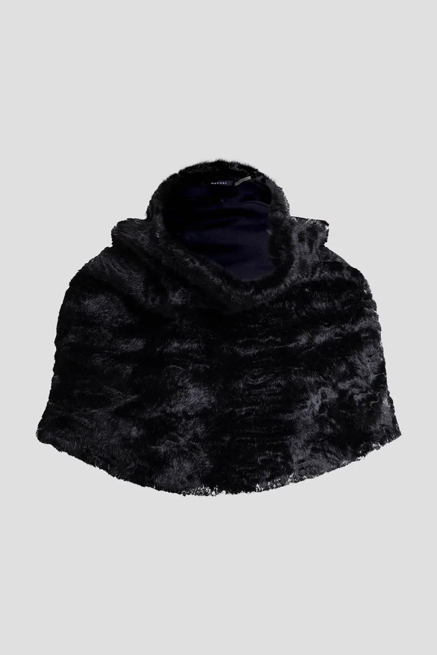 Astrakhan Faux Fur Snood