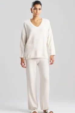 Aura Heather V-Neck Top