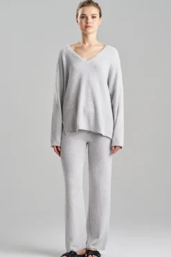 Aura Heather V-Neck Top