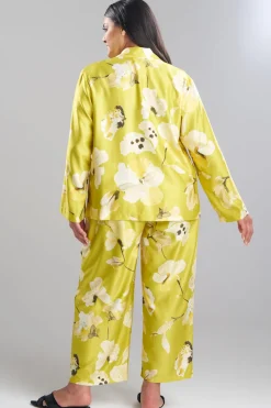 Aurelia Charmeuse Notch PJ Set