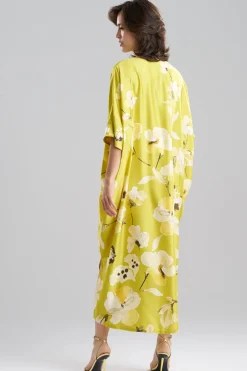 Aurelia Charmeuse V-Neck Caftan