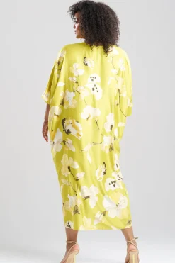 Aurelia Charmeuse V-Neck Caftan