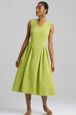 Basketweave Cotton Dress