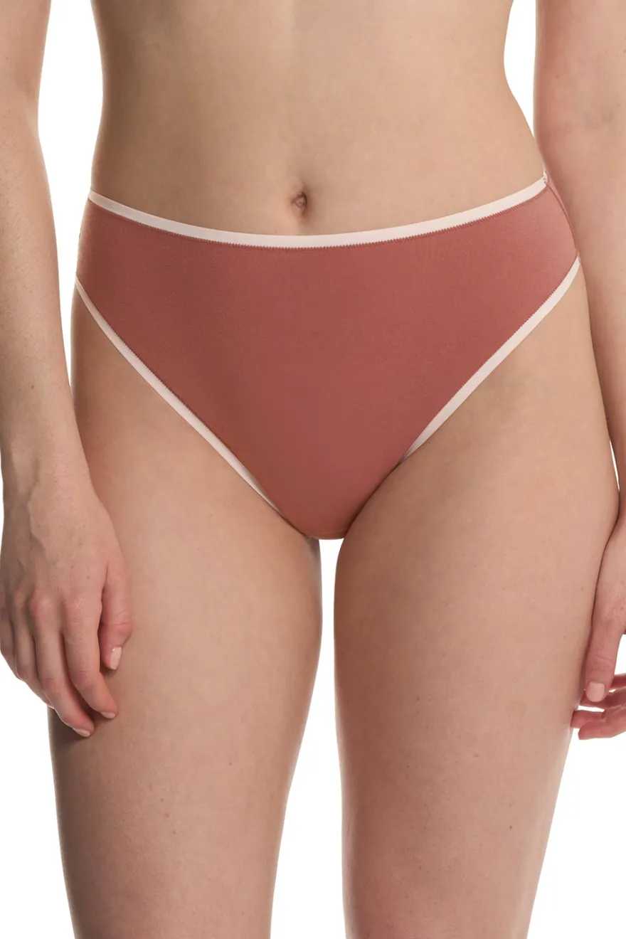 Bliss Bare Cotton High Cut Brief 3-Pack