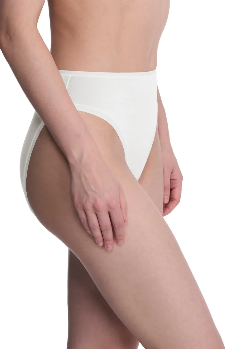 Bliss Bare Cotton High Cut Brief
