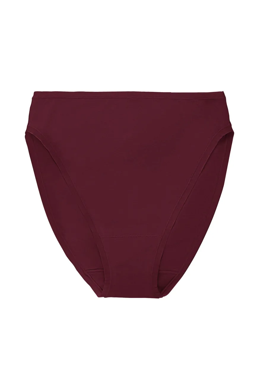 Bliss Bare Cotton High Cut Brief