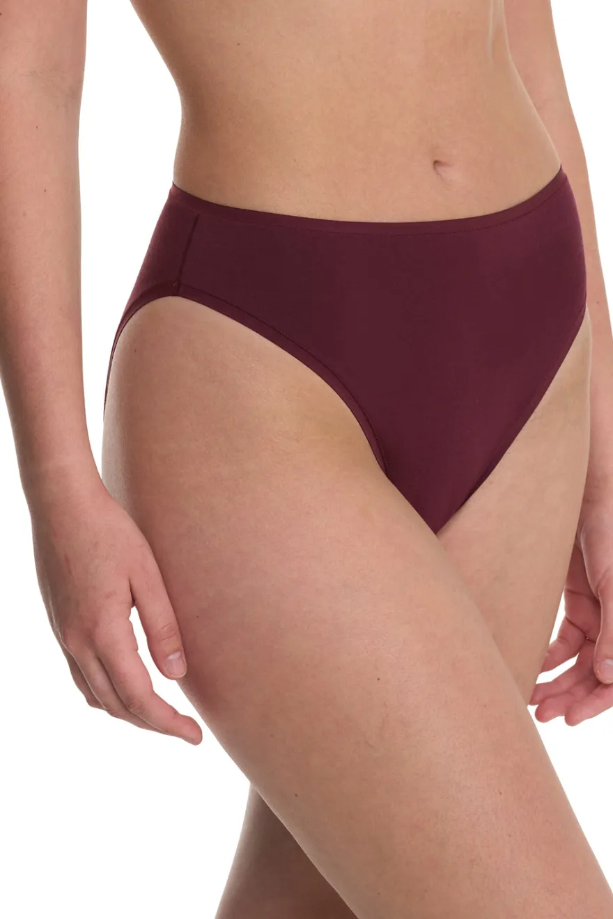 Bliss Bare Cotton High Cut Brief