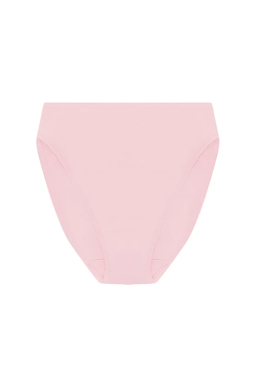 Bliss Bare Cotton High Cut Brief