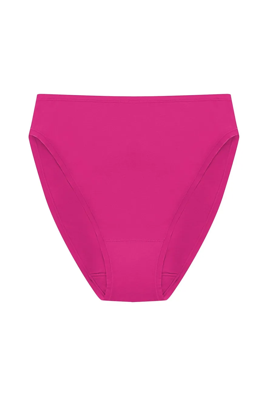 Bliss Bare Cotton High Cut Brief