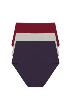 Bliss Bare Cotton High Waist Brief 3-Pack