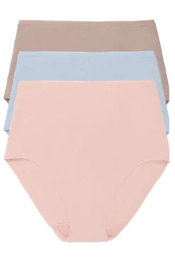 Bliss Bare Cotton High Waist Brief 3-Pack