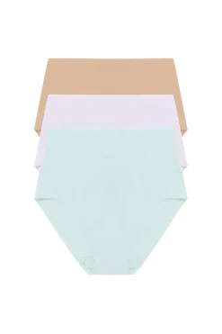 Bliss Bare Cotton High Waist Brief 3-Pack