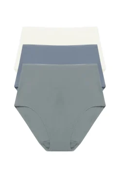 Bliss Bare Cotton High Waist Brief 3-Pack