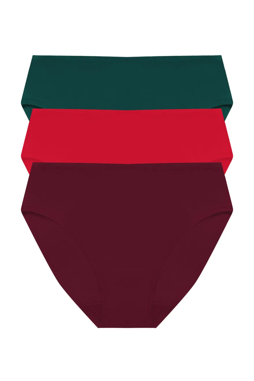 Bliss Bare Cotton Hipster 3-Pack