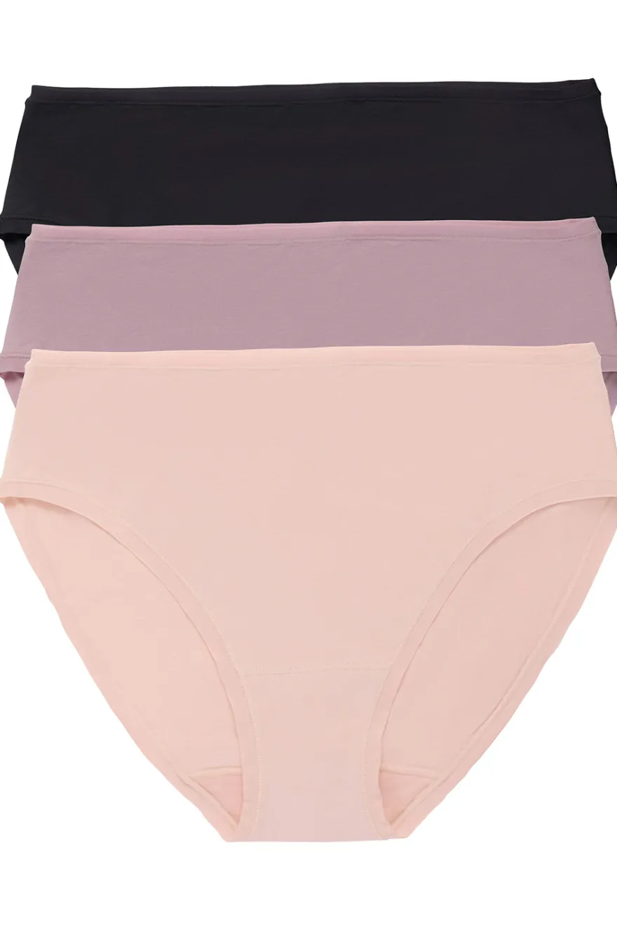 Bliss Bare Cotton Hipster 3-Pack