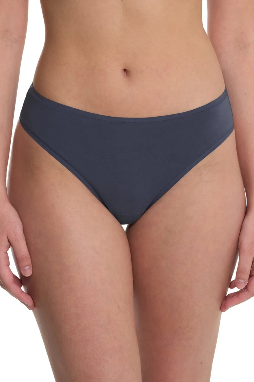 Bliss Bare Cotton Thong 3-Pack