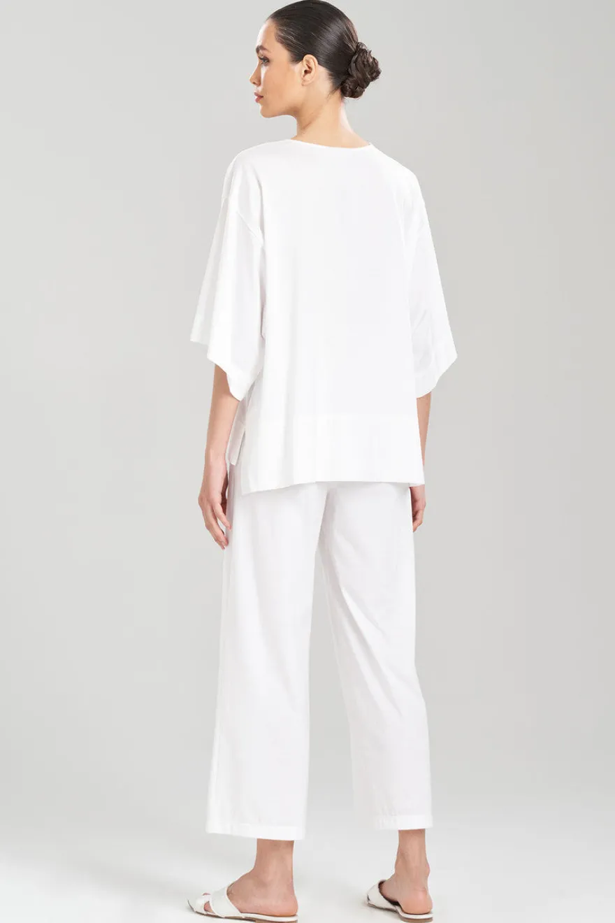 Bliss Essentials V-Neck Cotton Top