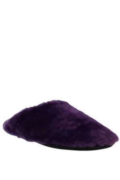 Bliss Genuine Shearling Slide