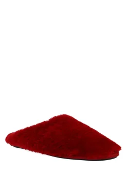 Bliss Genuine Shearling Slide