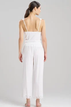 Bliss Harmony Lace Applique Cropped Pants