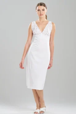 Bliss Harmony Lace V-Neck Slip Dress