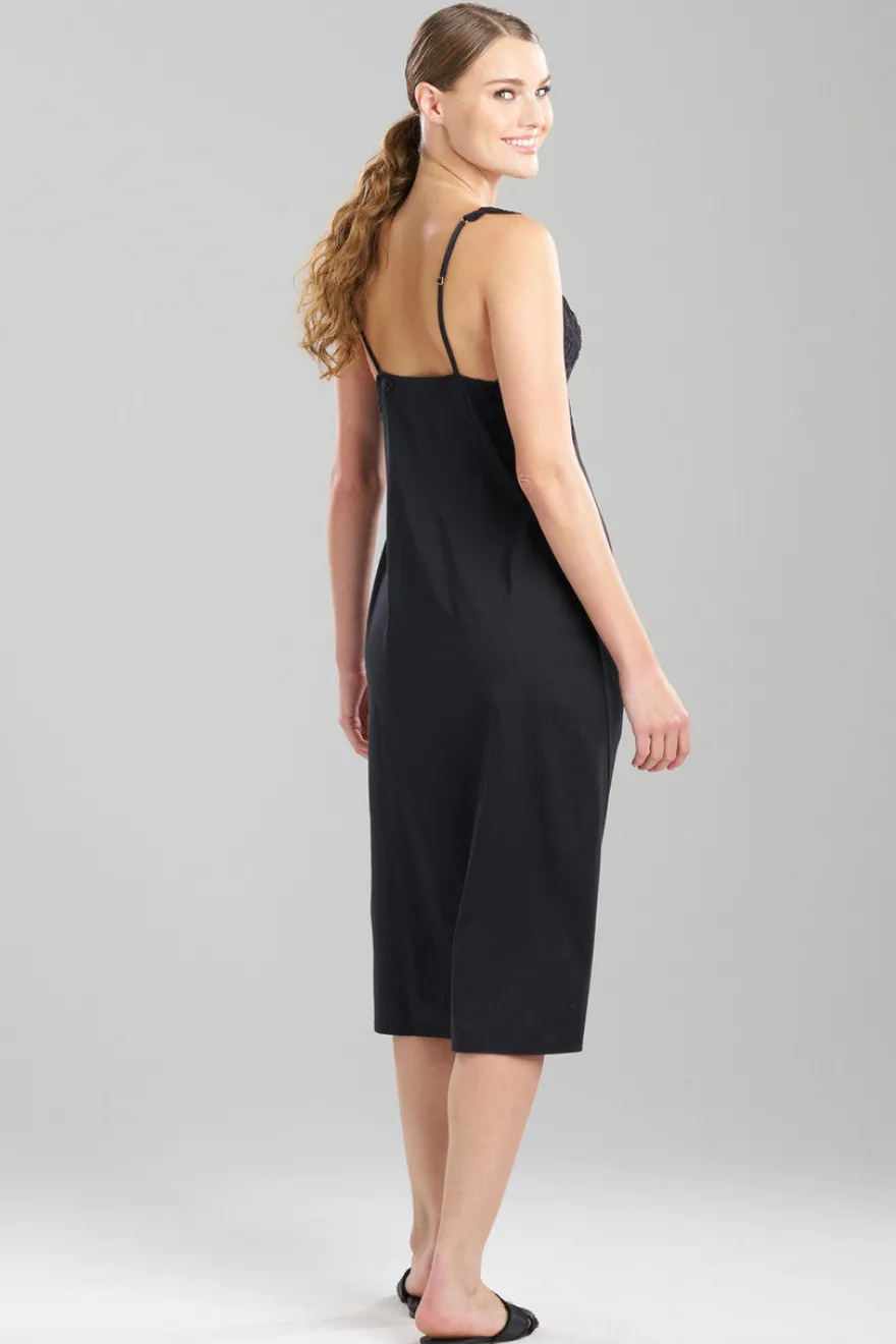 Bliss Harmony Lace V-Neck Slip Dress