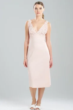 Bliss Harmony Lace V-Neck Slip Dress