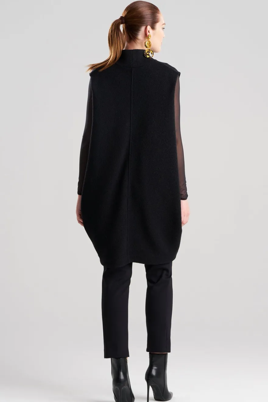 Boiled Wool Patch Pocket Vest