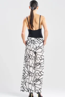 Butterfly Embroidery Pants