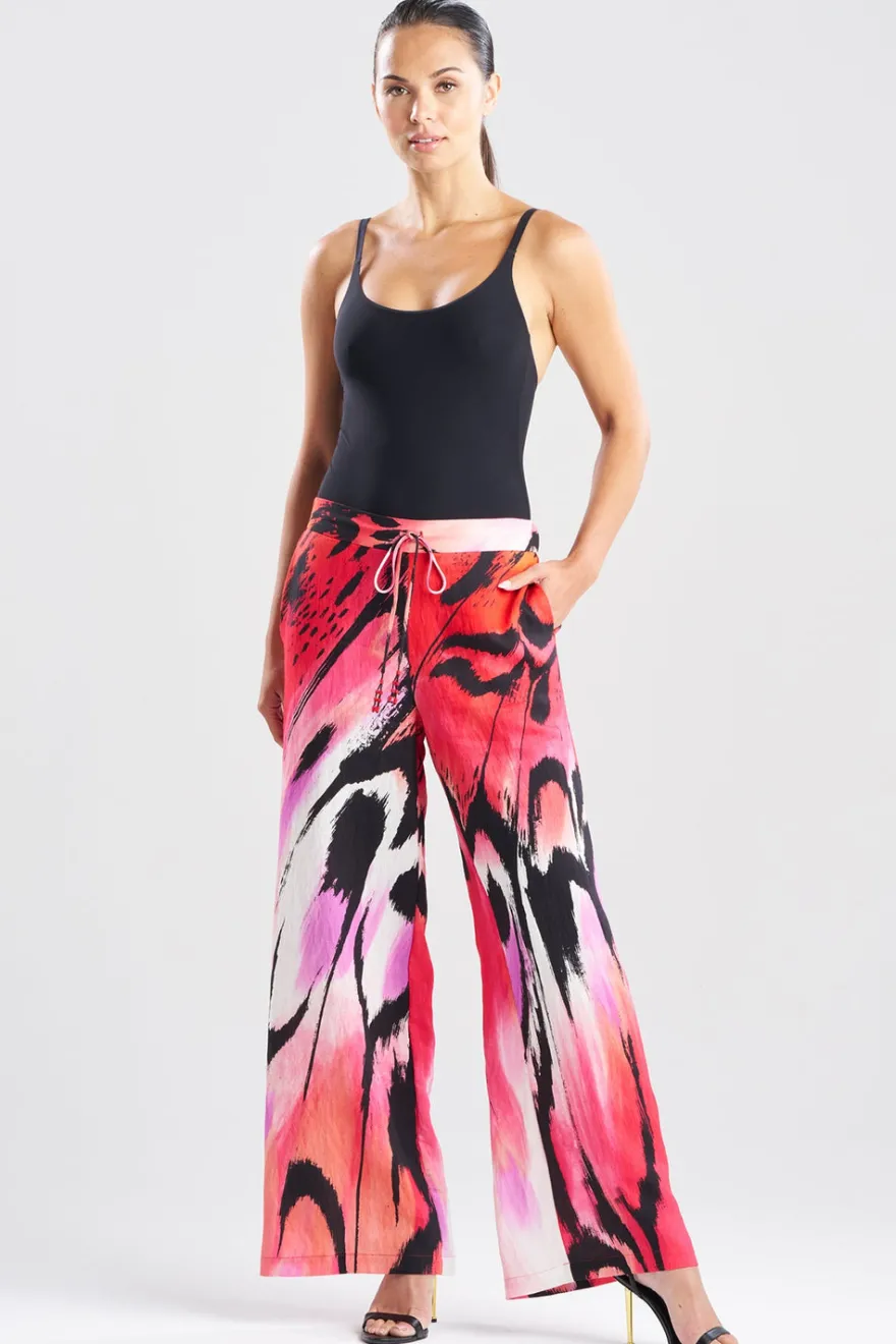 Butterfly Linen Blend Pants