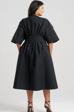 Canvas Cotton Embroidered Dress