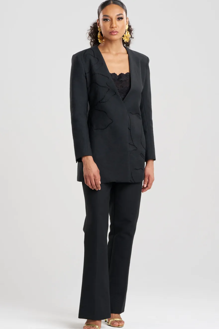 Canvas Cotton Embroidered Jacket