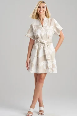 Casablanca Button-Up Dress