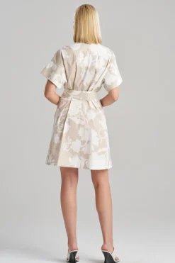 Casablanca Button-Up Dress