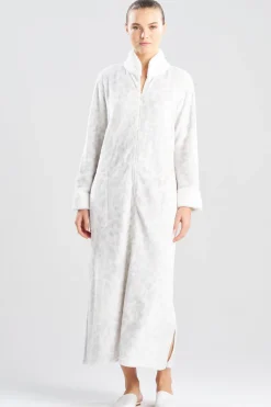 Cashmere Animal Mandarin Caftan