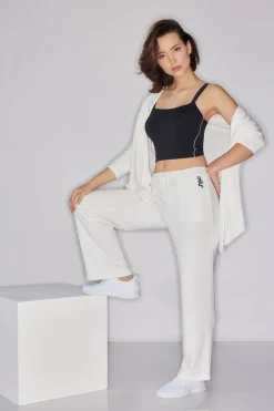 Cocoon Brushed French Terry Straight Leg Pants