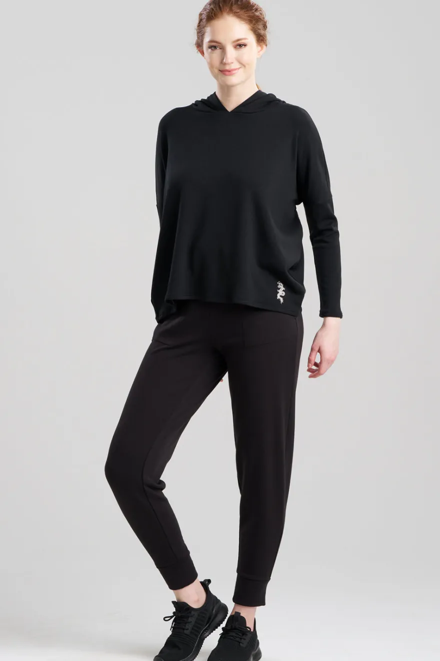 Cocoon Brushed French Terry Kimono Hoodie